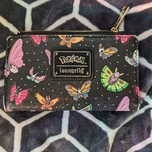 Loungefly Pokemon Bug Flying Type Bi Fold Wallet